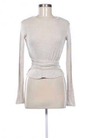 Дамска блуза Zara, Размер M, Цвят Бежов, Цена 26,98 лв.