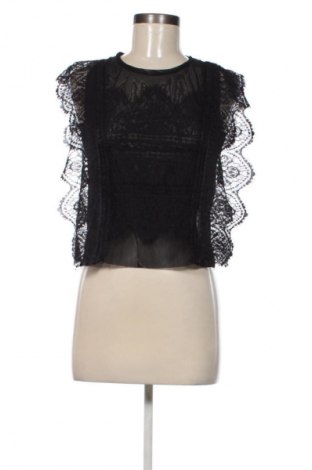 Bluză de femei Zara, Mărime M, Culoare Negru, Preț 105,87 Lei