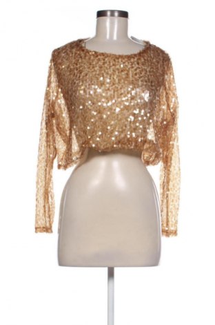 Γυναικεία μπλούζα Zara, Μέγεθος S, Χρώμα  Μπέζ, Τιμή 14,00 €