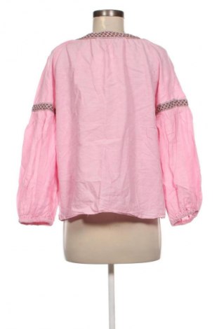 Дамска блуза Zara, Размер L, Цвят Розов, Цена 21,99 лв.