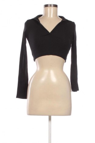 Дамска блуза Zara, Размер S, Цвят Черен, Цена 26,98 лв.