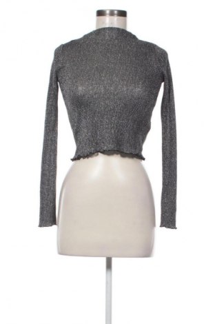 Bluzka damska Zara, Rozmiar S, Kolor Srebrzysty, Cena 62,02 zł