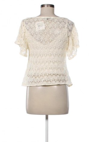 Дамска блуза Zara, Размер M, Цвят Екрю, Цена 18,99 лв.