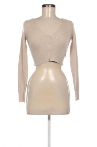 Dámsky kardigán Bershka, Velikost S, Barva Béžová, Cena  319,00 Kč