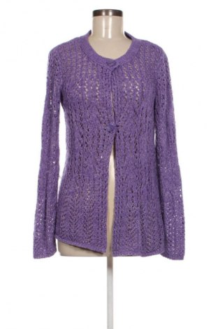 Damen Strickjacke Canda, Größe M, Farbe Lila, Preis 7,99 €