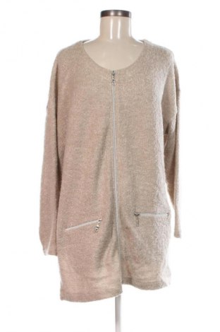 Damen Strickjacke Creation L, Größe M, Farbe Beige, Preis € 11,99