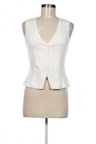 Damen Strickjacke Gina Tricot, Größe S, Farbe Weiß, Preis 41,99 €