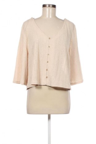 Damen Strickjacke H&M, Größe L, Farbe Beige, Preis 23,52 €