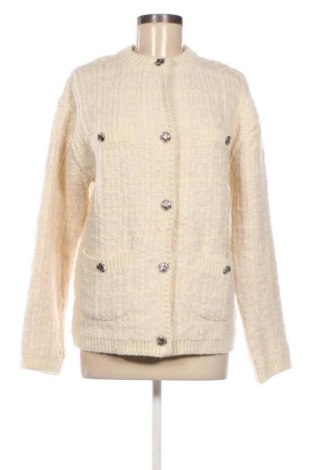 Cardigan de damă H&M, Mărime S, Culoare Ecru, Preț 73,99 Lei