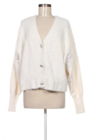 Damen Strickjacke H&M, Größe L, Farbe Ecru, Preis 15,00 €