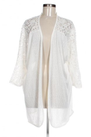 Damen Strickjacke Janina, Größe XL, Farbe Weiß, Preis 14,83 €