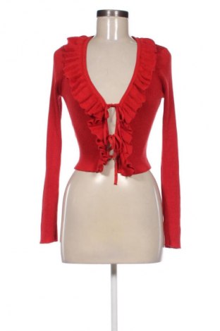 Дамска жилетка Mango, Размер L, Цвят Червен, Цена 20,99 лв.