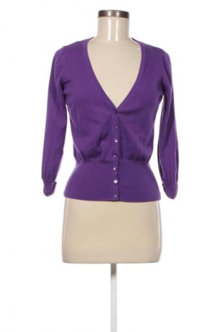Cardigan de damă Marks & Spencer, Mărime M, Culoare Mov, Preț 71,00 Lei