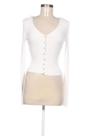 Дамска жилетка NA-KD, Размер S, Цвят Бял, Цена 41,06 лв.