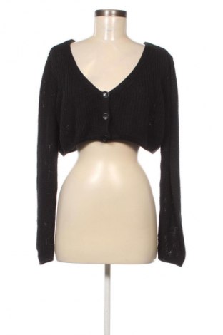 Γυναικεία ζακέτα Stradivarius, Μέγεθος M, Χρώμα Μαύρο, Τιμή 6,99 €