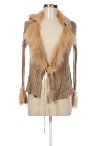 Damski kardigan Unbranded, Rozmiar M, Kolor Beżowy, Cena 66,39 zł