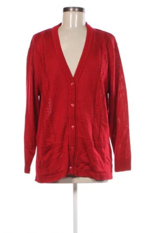 Damen Strickjacke Unbranded, Größe XL, Farbe Rot, Preis 10,99 €
