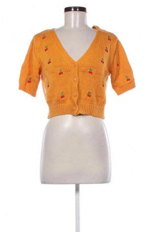 Damski kardigan Xside, Rozmiar L, Kolor Żółty, Cena 66,39 zł