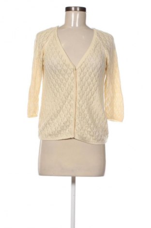 Дамска жилетка Zara, Размер M, Цвят Екрю, Цена 33,52 лв.