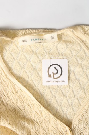 Dámsky kardigán Zara, Velikost M, Barva Krémová, Cena  424,00 Kč