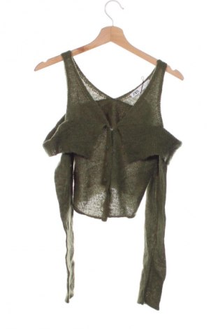 Damen Strickjacke Zara, Größe S, Farbe Grün, Preis 18,99 €