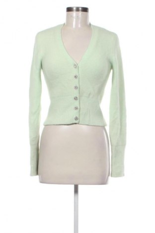 Дамска жилетка Zara, Размер M, Цвят Зелен, Цена 26,99 лв.