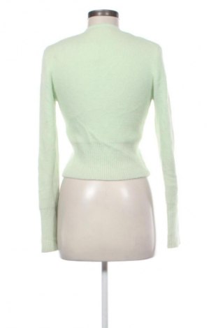 Дамска жилетка Zara, Размер M, Цвят Зелен, Цена 26,99 лв.