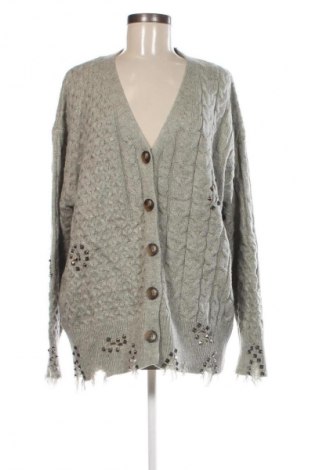 Damen Strickjacke Zara, Größe L, Farbe Grün, Preis € 13,99