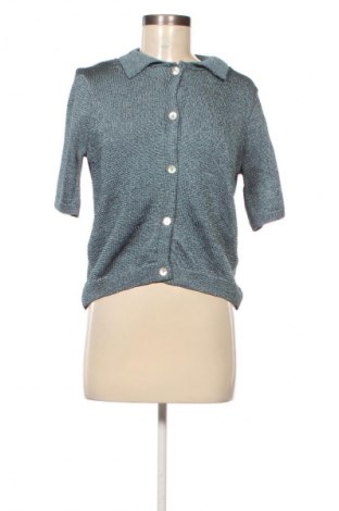 Γυναικεία ζακέτα Zara, Μέγεθος L, Χρώμα Μπλέ, Τιμή 11,99 €