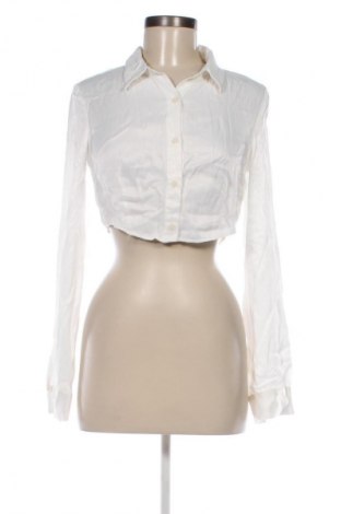 Cămașă de femei Bershka, Mărime S, Culoare Alb, Preț 66,88 Lei