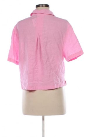 Дамска риза Bershka, Размер S, Цвят Розов, Цена 24,96 лв.