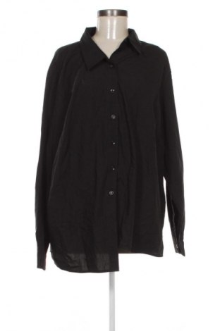 Γυναικείο πουκάμισο Bpc Bonprix Collection, Μέγεθος 3XL, Χρώμα Μαύρο, Τιμή 6,99 €