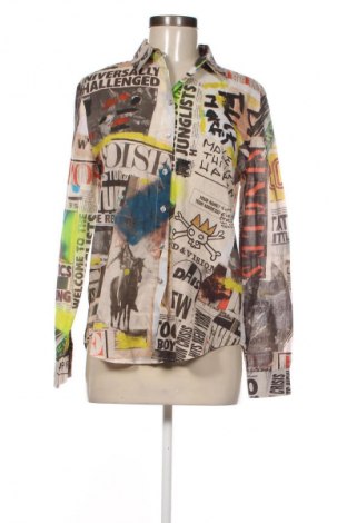 Дамска риза Desigual, Размер M, Цвят Многоцветен, Цена 55,00 лв.