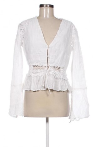 Дамска риза Guess, Размер M, Цвят Бял, Цена 127,99 лв.