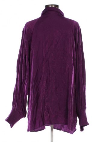 Γυναικείο πουκάμισο Kaffe, Μέγεθος 3XL, Χρώμα Βιολετί, Τιμή 10,99 €