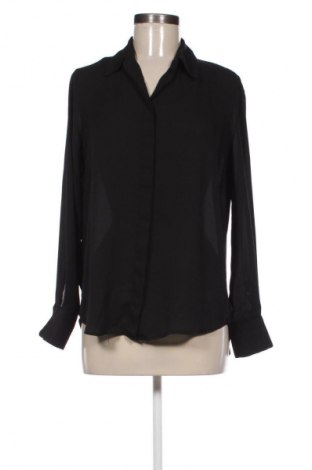 Γυναικείο πουκάμισο Mango, Μέγεθος S, Χρώμα Μαύρο, Τιμή 14,00 €