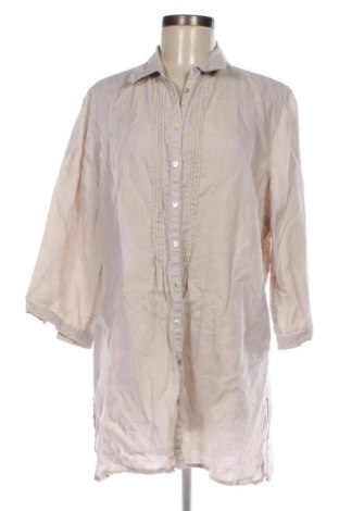 Дамска риза Marco Pecci, Размер XL, Цвят Бежов, Цена 25,00 лв.
