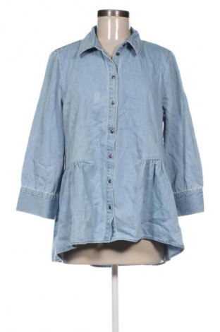 Дамска риза ONLY, Размер M, Цвят Син, Цена 46,99 лв.