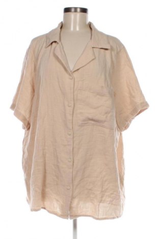 Damenbluse ONLY Carmakoma, Größe XXL, Farbe Beige, Preis 13,99 €