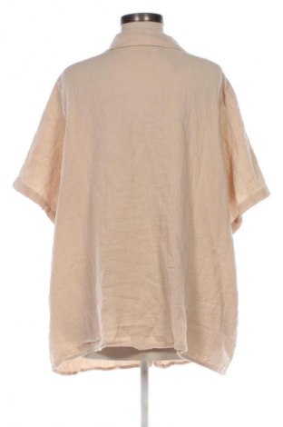 Damenbluse ONLY Carmakoma, Größe XXL, Farbe Beige, Preis 13,99 €