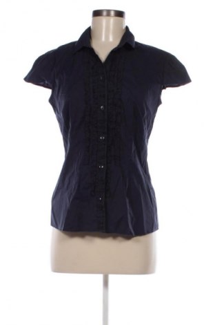 Γυναικείο πουκάμισο S.Oliver, Μέγεθος M, Χρώμα Μπλέ, Τιμή 17,00 €