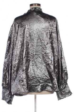 Γυναικείο πουκάμισο SHEIN, Μέγεθος 4XL, Χρώμα Μαύρο, Τιμή 13,99 €