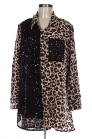 Γυναικείο πουκάμισο SHEIN, Μέγεθος XL, Χρώμα Πολύχρωμο, Τιμή 7,99 €