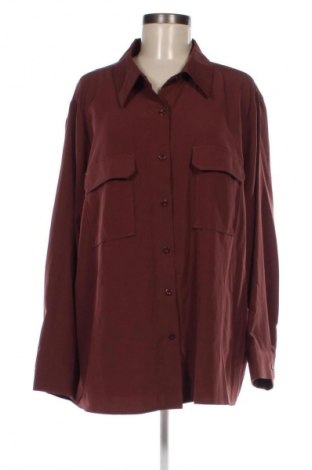 Cămașă de femei SHEIN, Mărime XXL, Culoare Maro, Preț 66,88 Lei