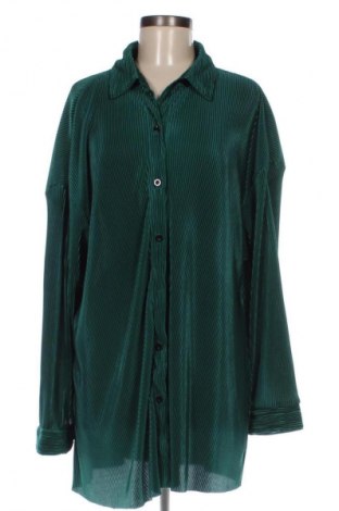 Дамска риза SHEIN, Размер XXL, Цвят Зелен, Цена 25,42 лв.
