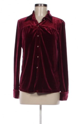 Дамска риза SHEIN, Размер M, Цвят Червен, Цена 25,00 лв.