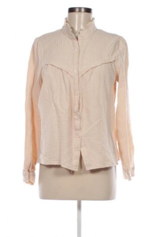 Cămașă de femei SHEIN, Mărime L, Culoare Bej, Preț 78,24 Lei