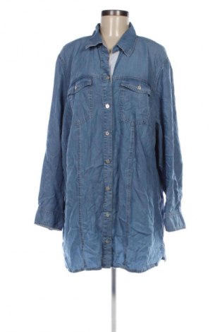 Дамска риза Samoon, Размер XXL, Цвят Син, Цена 28,99 лв.