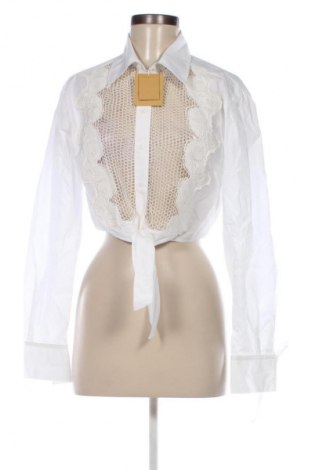 Дамска риза Sandro, Размер S, Цвят Бял, Цена 177,99 лв.