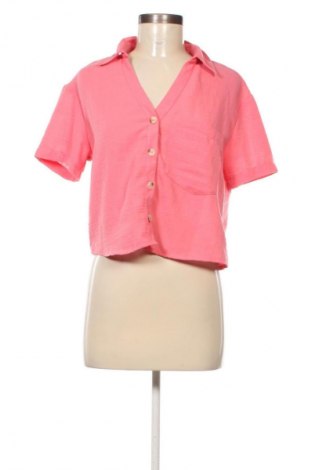 Γυναικείο πουκάμισο Stradivarius, Μέγεθος S, Χρώμα Ρόζ , Τιμή 12,83 €